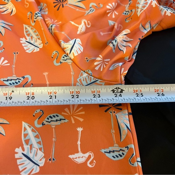 Jack Nicklaus Golf Polo Shirt with Tropical Print, Men’s XL - Picture 5 of 6